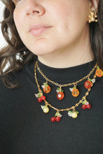 Charger l&#39;image dans la galerie, 🍊 Collier Oranges - Les Fruités upcyclés
