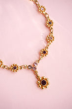 Charger l&#39;image dans la galerie, Collier fleurs et strass
