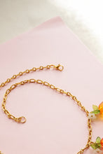 Charger l&#39;image dans la galerie, 🍊 Collier Oranges - Les Fruités upcyclés
