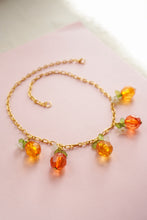 Charger l&#39;image dans la galerie, 🍊 Collier Oranges - Les Fruités upcyclés
