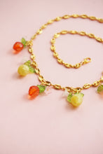 Charger l&#39;image dans la galerie, 🍋🍊 Collier oranges et citrons - Les Fruités upcyclés
