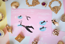 Load image into Gallery viewer, Pink sequin hoop earrings
