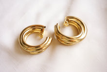 Load image into Gallery viewer, Maxi Gold Hoop Earrings
