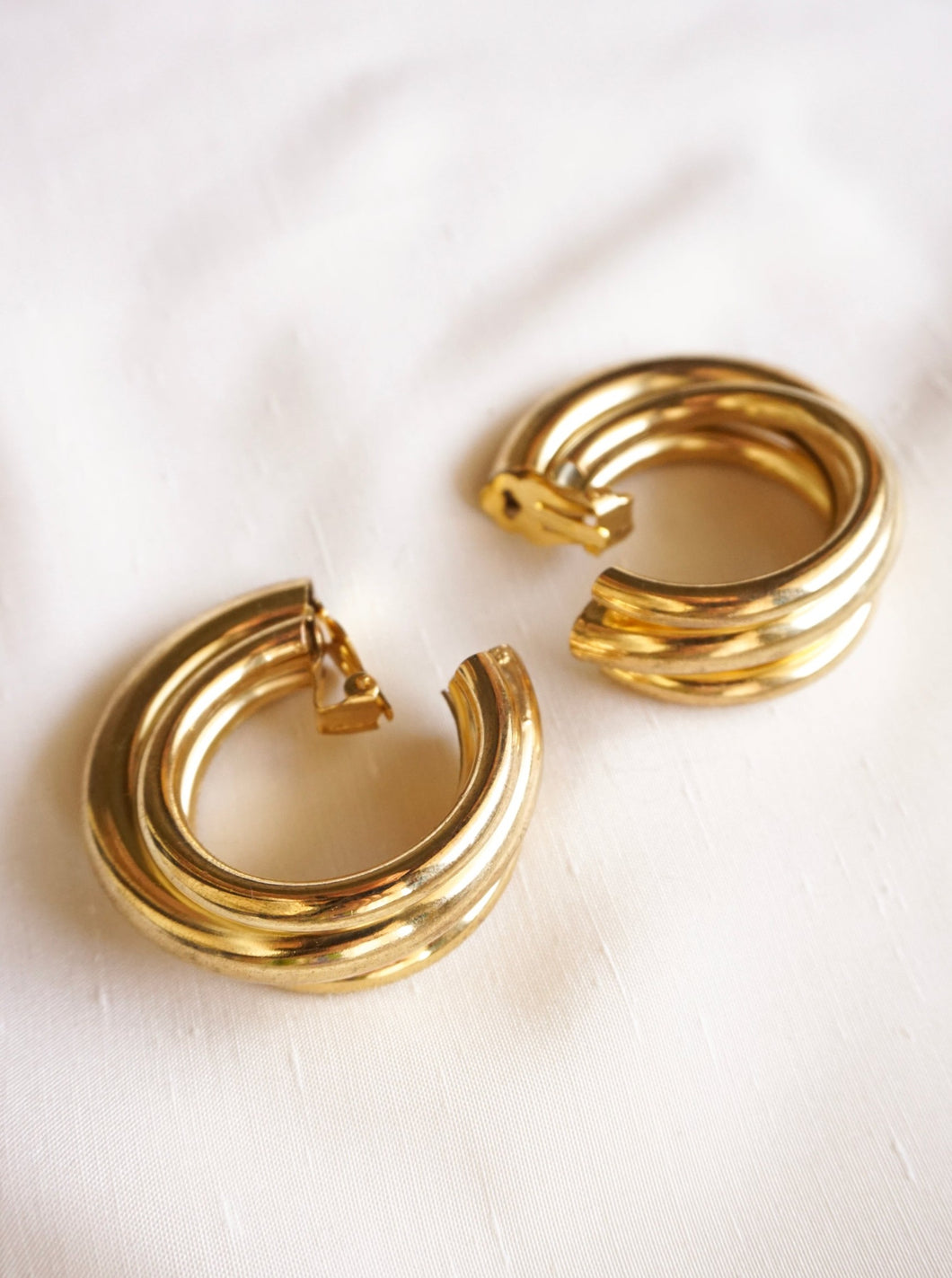 Maxi Gold Hoop Earrings