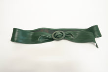 Load image into Gallery viewer, Forest Green Wide Belt 84cm
