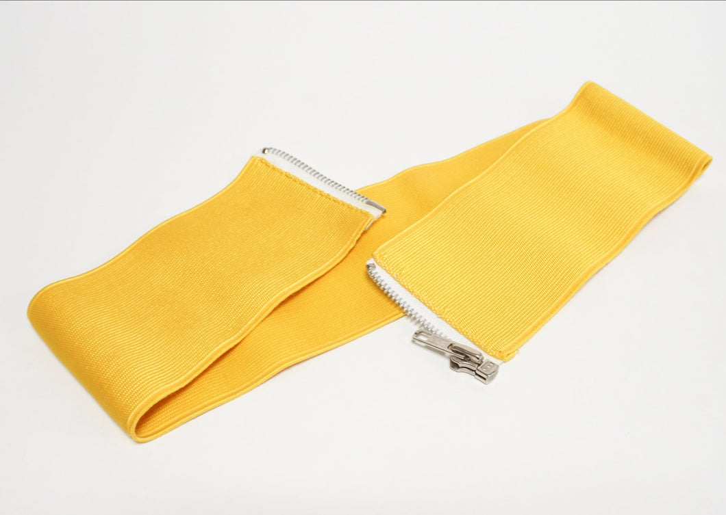 Yellow to zip elastic belt ≤ 69-90 cm