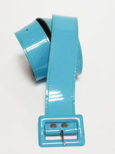 Load image into Gallery viewer, Blue vinyl belt ≤92cm
