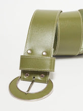 Load image into Gallery viewer, Wide khaki green belt ≤ 88cm
