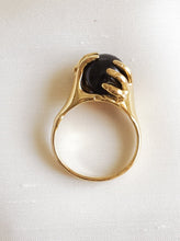 Load image into Gallery viewer, Charles Mourdan-Black hand and Onyx ring (large format)
