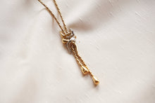 Load image into Gallery viewer, Charles Jourdan - Gold and silver character necklace
