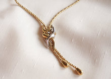 Load image into Gallery viewer, Charles Jourdan - Gold and silver character necklace
