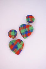 Load image into Gallery viewer, Navy blue heart clips
