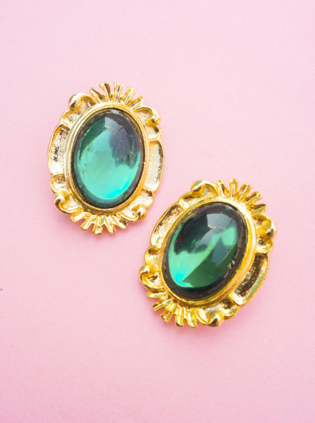 Maxi cabochon vert