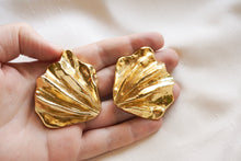 Load image into Gallery viewer, Yves Saint Laurent - Golden XXL earrings
