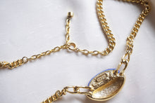 Load image into Gallery viewer, Orena - Gold and blue necklace
