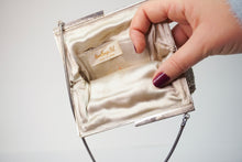 Load image into Gallery viewer, 60&#39;s silver clutch bag
